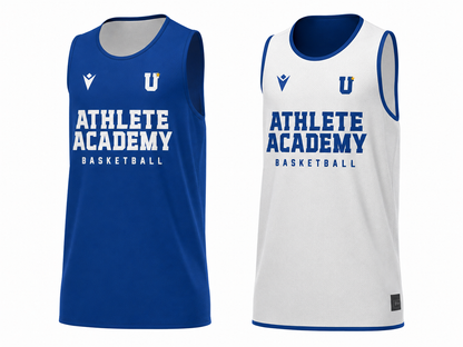 Athlete Academy Youth Reversible Basketball Set – Blauw / Wit
