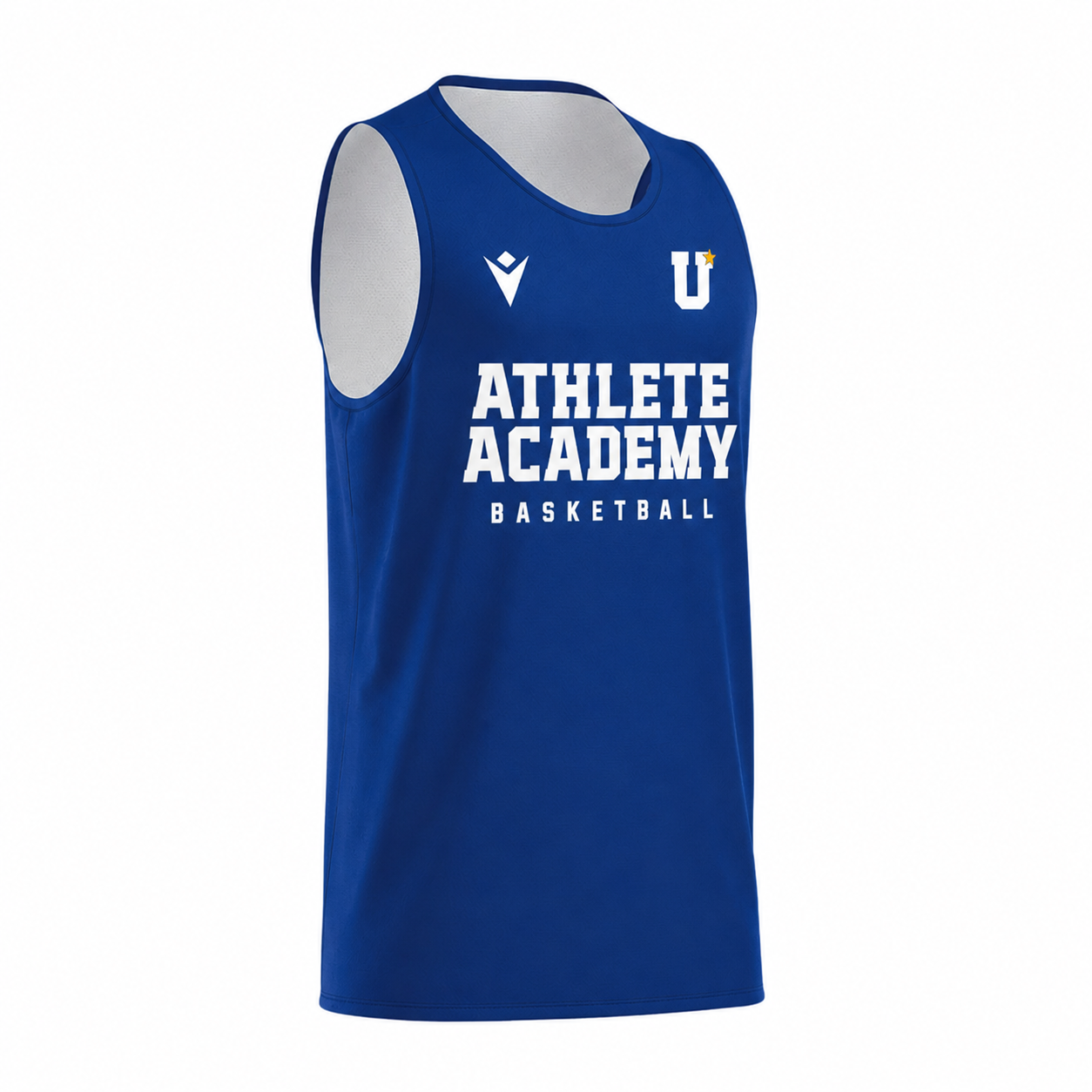 Athlete Academy Youth Reversible Basketball Set – Blauw / Wit